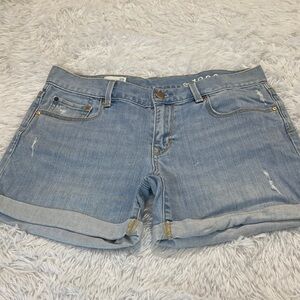 GAP 1969 SEXY BOYFRIEND Denim Blue Women's Shorts SIZE 28